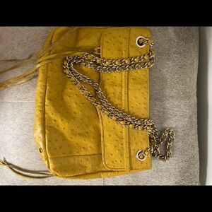 Snake leather bag
